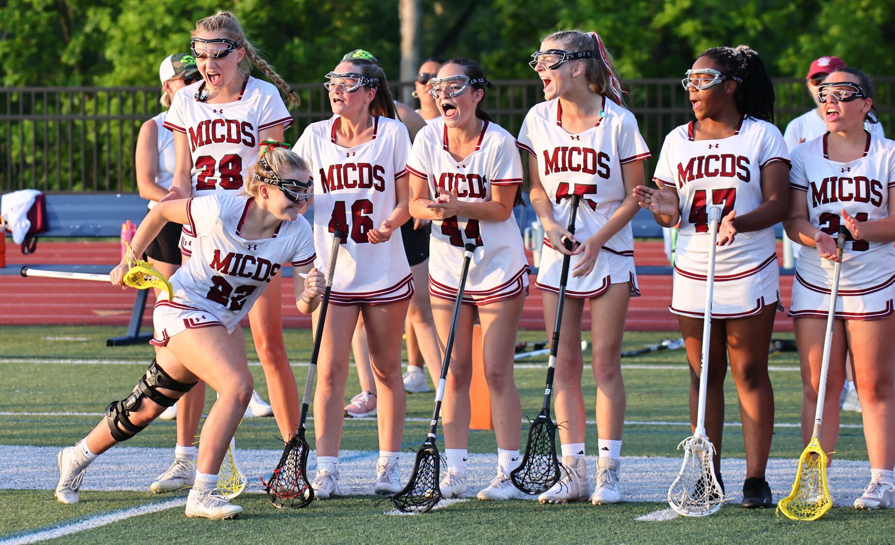 MSLA girls state semifinal: MICDS 20, Marquette 10